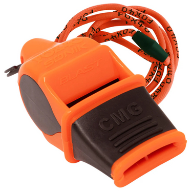 Fox 40 Sonik Blast CMG Whistle Orange/Black